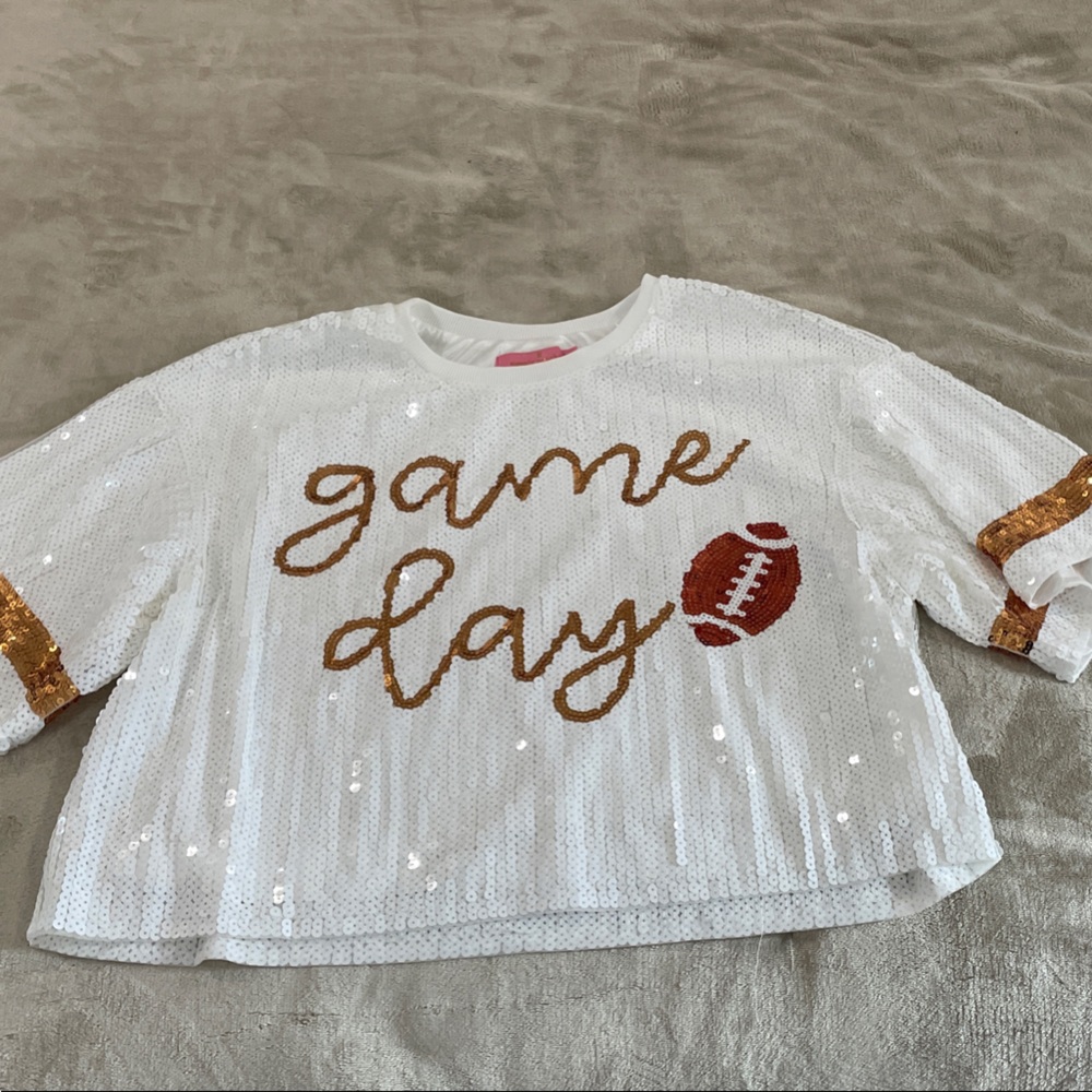 Sequin shirt from Simply Southern